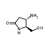 CAS#: 195525-48-5， (4S,5S)-4-Amino-5-(Hydroxymethyl)-2-Pyrrolidinone