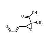 CAS#: 195991-47-0， (2E)-3-(3-Acetyl-3-Methyl-2-Oxiranyl)Acrylaldehyde