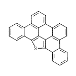 CAS#: 196-23-6， Dibenzo[5,6:7,8]Pentapheno[13,14-Bcd]Thiophene