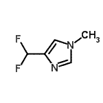 CAS#: 196304-05-9， 4-(Difluoromethyl)-1-Methyl-1H-Imidazole