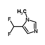 CAS#: 196304-06-0， 5-(Difluoromethyl)-1-Methyl-1H-Imidazole