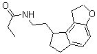 CAS 登录号：196597-17-8， N-[2-(1,6,7,8-四氢-2H-茚并[5,4-b]呋喃-8-基)乙基]-丙酰胺