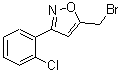 CAS#: 196877-21-1， 5-(Bromomethyl)-3-(2-Chlorophenyl)Isoxazole