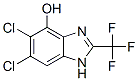 CAS#: 19690-31-4， 5,6-Dichloro-2-(Trifluoromethyl)-1H-Benzimidazol-4-Ol