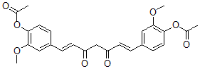 CAS#: 19697-86-0， Curcumin 4,4'-Diacetate