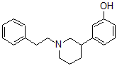CAS#: 19725-24-7， 3-(3-Hydroxyphenyl)-N-(2-Phenethyl)Piperidine