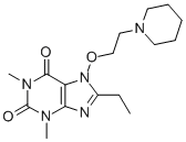 CAS#: 19729-84-1， 8-Ethyl-7-(2-Piperidinoethoxy)-Theophylline