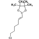 CAS#: 197313-32-9， 2-[(1E)-6-Chloro-1-Hexen-1-Yl]-4,4,5,5-Tetramethyl-1,3,2-Dioxaborolane