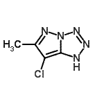 CAS#: 197356-16-4， 7-Chloro-6-Methyl-1H-Pyrazolo[1,5-d]Tetrazole