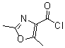 结构式 CAS# 197719-27-0, 2,5-二甲基-4-恶唑甲酰氯