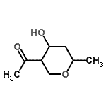 CAS#: 197790-01-5， 4-Acetyl-1,5-anhydro-2,4-dideoxy-1-methylpentitol