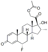 CAS#: 19788-77-3， 6alpha-Fluoro-17,21-Dihydroxy-16alpha-Methylpregna-1,4,9(11)-Triene-3,20-Dione 21-Acetate