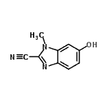 CAS#: 19808-70-9， 6-Hydroxy-1-Methyl-1H-Benzimidazole-2-Carbonitrile