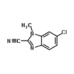 CAS#: 19808-76-5， 6-Chloro-1-Methyl-1H-Benzimidazole-2-Carbonitrile