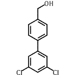 CAS#: 198205-91-3， (3',5'-Dichloro-4-Biphenylyl)Methanol