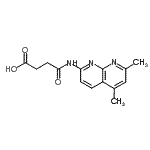 CAS#: 198221-13-5， 4-[(5,7-Dimethyl-1,8-Naphthyridin-2-Yl)Amino]-4-Oxobutanoic Acid