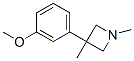 CAS#: 19832-26-9， 1,3-Dimethyl-3-(M-Methoxyphenyl)Azetidine