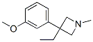CAS#: 19832-31-6， 3-Ethyl-3-(M-Methoxyphenyl)-1-Methylazetidine