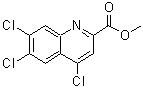 CAS#: 198696-84-3， Methyl 4,6,7-Trichloro-2-Quinolinecarboxylate