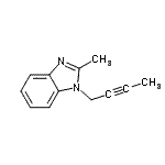 CAS#: 198839-63-3， 1-(2-Butyn-1-Yl)-2-Methyl-1H-Benzimidazole