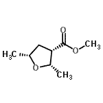 CAS#: 198959-68-1， Methyl (2S,3S,5R)-2,5-Dimethyltetrahydro-3-Furancarboxylate