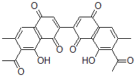 CAS#: 1991-29-3， 7,7'-Diacetyl-8,8'-Dihydroxy-6,6'-Dimethyl-2,2'-Binaphthalene-1,1',4,4'-Tetrone
