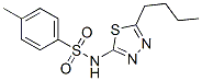 CAS#: 19918-49-1， N-(5-Butyl-1,3,4-Thiadiazol-2-Yl)-p-Toluenesulfonamide
