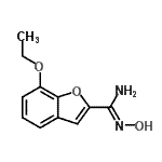 CAS#: 199287-14-4， 7-Ethoxy-N-Hydroxy-1-Benzofuran-2-Carboximidamide