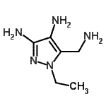 CAS#: 199342-05-7， 5-(Aminomethyl)-1-Ethyl-1H-Pyrazole-3,4-Diamine