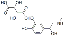 CAS 登录号:19947-47-8, DL-肾上腺素 L-酒石酸氢盐