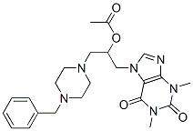 CAS#: 19977-15-2， [1-(4-Benzylpiperazin-1-Yl)-3-(1,3-Dimethyl-2,6-Dioxo-Purin-7-Yl)Propan-2-Yl] Acetate