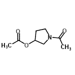 CAS#: 200066-55-3， 1-Acetyl-3-Pyrrolidinyl Acetate