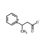 CAS 登录号：200266-84-8， 3-(1-吡啶鎓基)丁酸酯