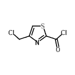 CAS#: 200418-16-2， 4-(Chloromethyl)-1,3-Thiazole-2-Carbonyl Chloride