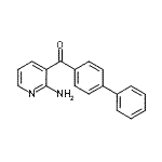 CAS#: 200427-07-2， (2-Amino-3-Pyridinyl)(4-Biphenylyl)Methanone
