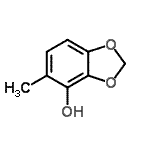 CAS#: 200959-13-3， 5-Methyl-1,3-Benzodioxol-4-Ol