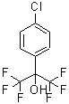 结构式 CAS# 2010-63-1, 2-(4-氯苯基)-1,1,1,3,3,3-六氟-2-丙醇