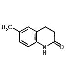 structure of CAS# 20150-83-8, 6-Methyl-3,4-Dihydro-2(1H)-Quinolinone;2(1H)-quinolinone, 3,4-dihydro-6-methyl-;6-methyl-3,4-dihydroquinolin-2(1H)-one