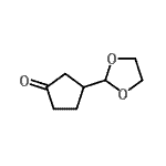CAS#: 202120-83-0， 3-(1,3-Dioxolan-2-Yl)Cyclopentanone