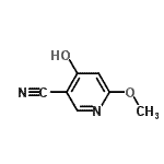 CAS#: 202186-20-7， 4-Hydroxy-6-Methoxynicotinonitrile