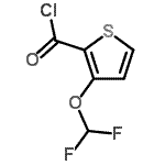 CAS#: 202400-93-9， 3-(Difluoromethoxy)-2-Thiophenecarbonyl Chloride