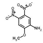 CAS#: 20278-59-5， 2-Methoxy-4,5-Dinitroaniline