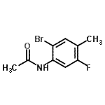 CAS#: 202865-76-7， N-(2-Bromo-5-Fluoro-4-Methylphenyl)Acetamide