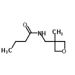 CAS#: 202871-66-7， N-[(3-Methyl-3-Oxetanyl)Methyl]Butanamide