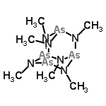 CAS 登录号：2030-90-2， 2,4,6,8,9,10-六甲基-2,4,6,8,9,10-六氮杂-1,3,5,7-四砷杂三环[3.3.1.1(3,7)]癸烷