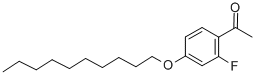 CAS#: 203066-87-9， 1-[4-(Decyloxy)-2-Fluorophenyl]-Ethanone