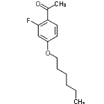 CAS#: 203066-91-5， 1-[2-Fluoro-4-(Hexyloxy)Phenyl]Ethanone
