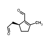 CAS#: 203508-76-3， (5S)-2-Methyl-5-(2-Oxoethyl)-1-Cyclopentene-1-Carbaldehyde