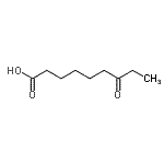 结构式 CAS# 20356-92-7, 7-氧代壬酸
