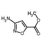 CAS 登录号：203586-95-2， 甲基3-氨基-1,2-恶唑-5-羧酸酯